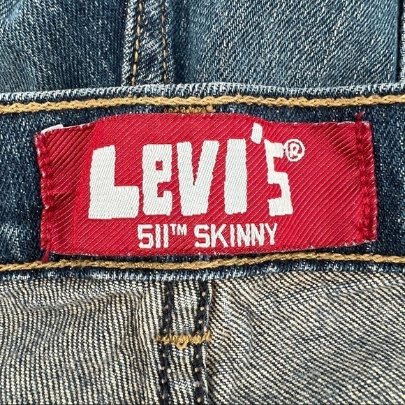 Levi's 511 Skinny Jeans Size 18 Boy’s - Picture 2 of 9